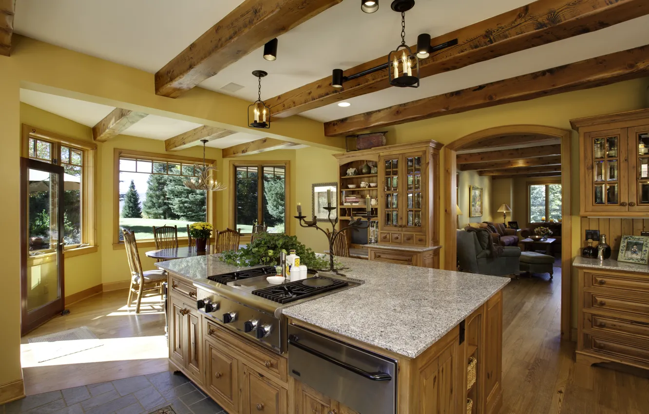 Photo wallpaper USA, interior, luxury, Colorado, residence