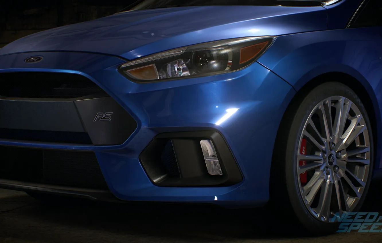 Photo wallpaper Ford, blue, Fiesta, Need For Speed 2015