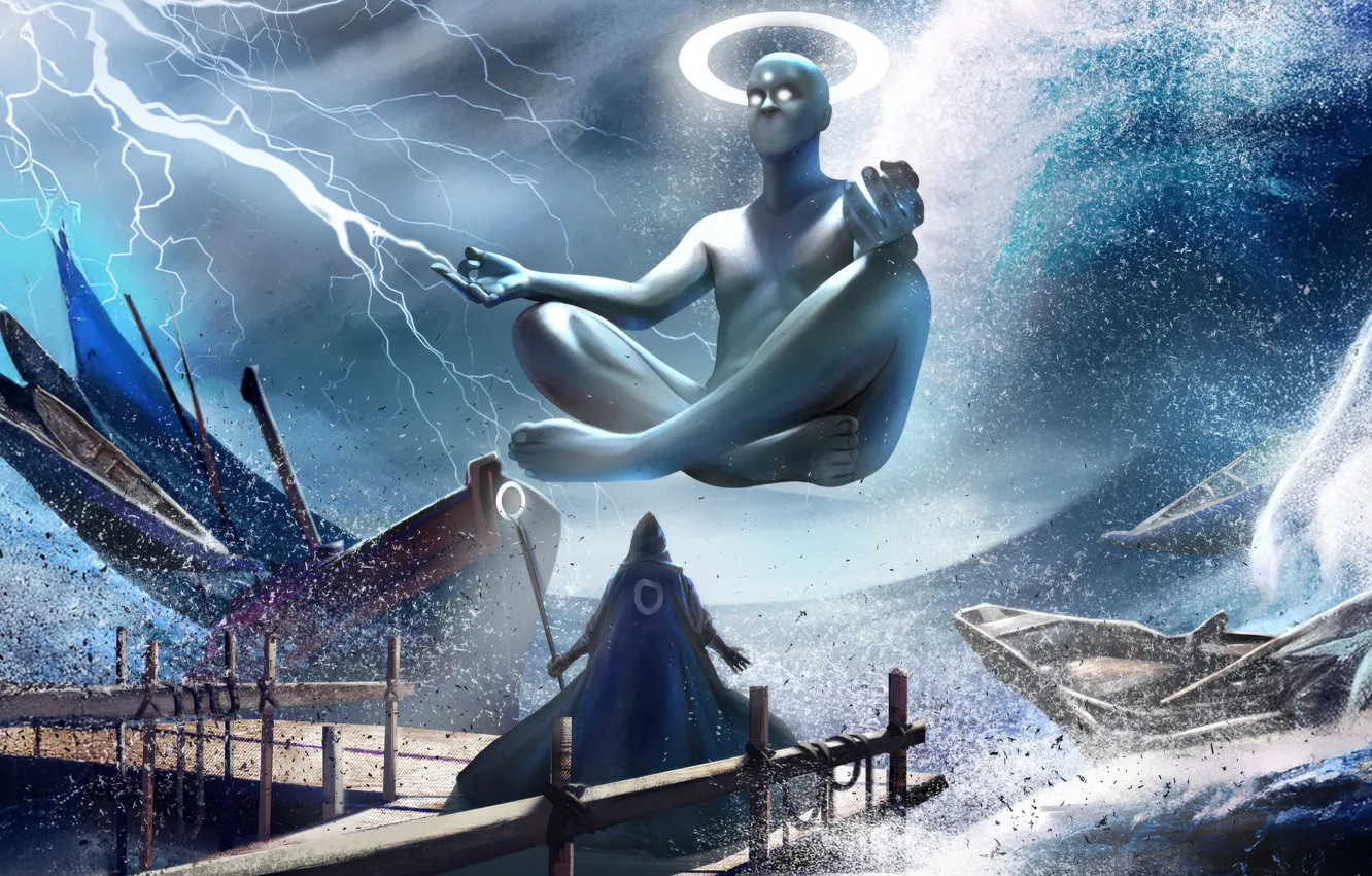 Photo wallpaper Reckoning, Divine, Noah