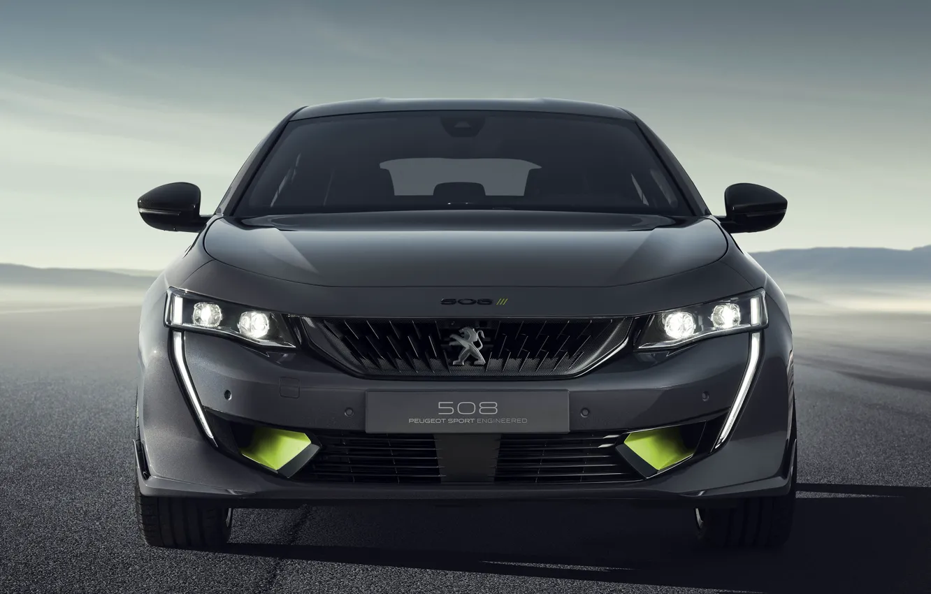 Photo wallpaper Concept, Peugeot, front view, 508, 2019, Sport Engineered