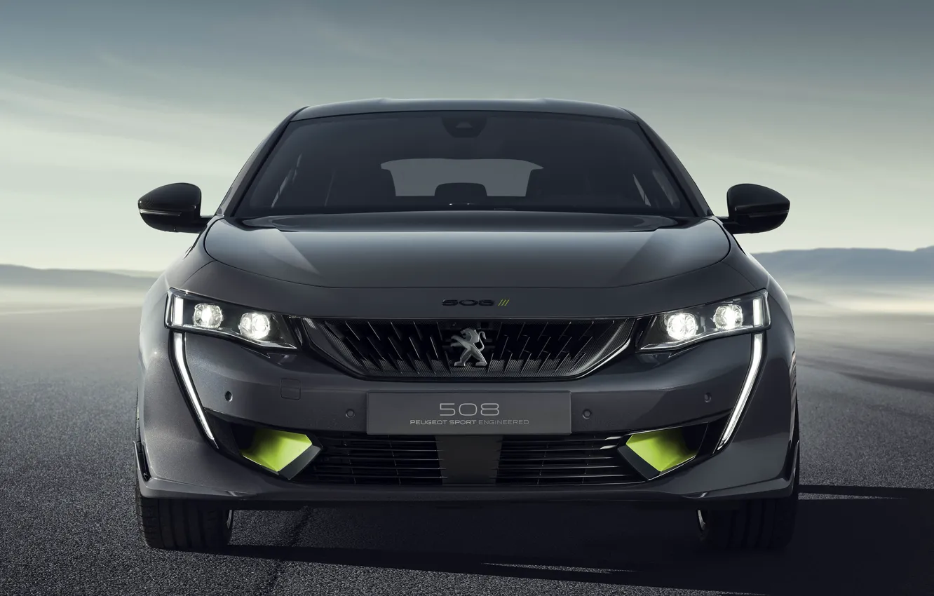 Photo wallpaper front view, 508, 2019, Peugeot, Concept, Sport Engineered