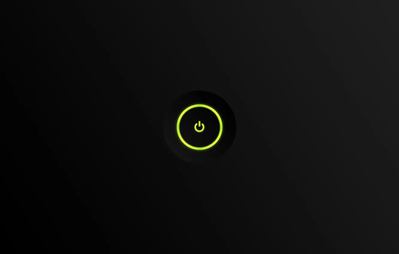 Photo wallpaper minimalism, button, xbox360