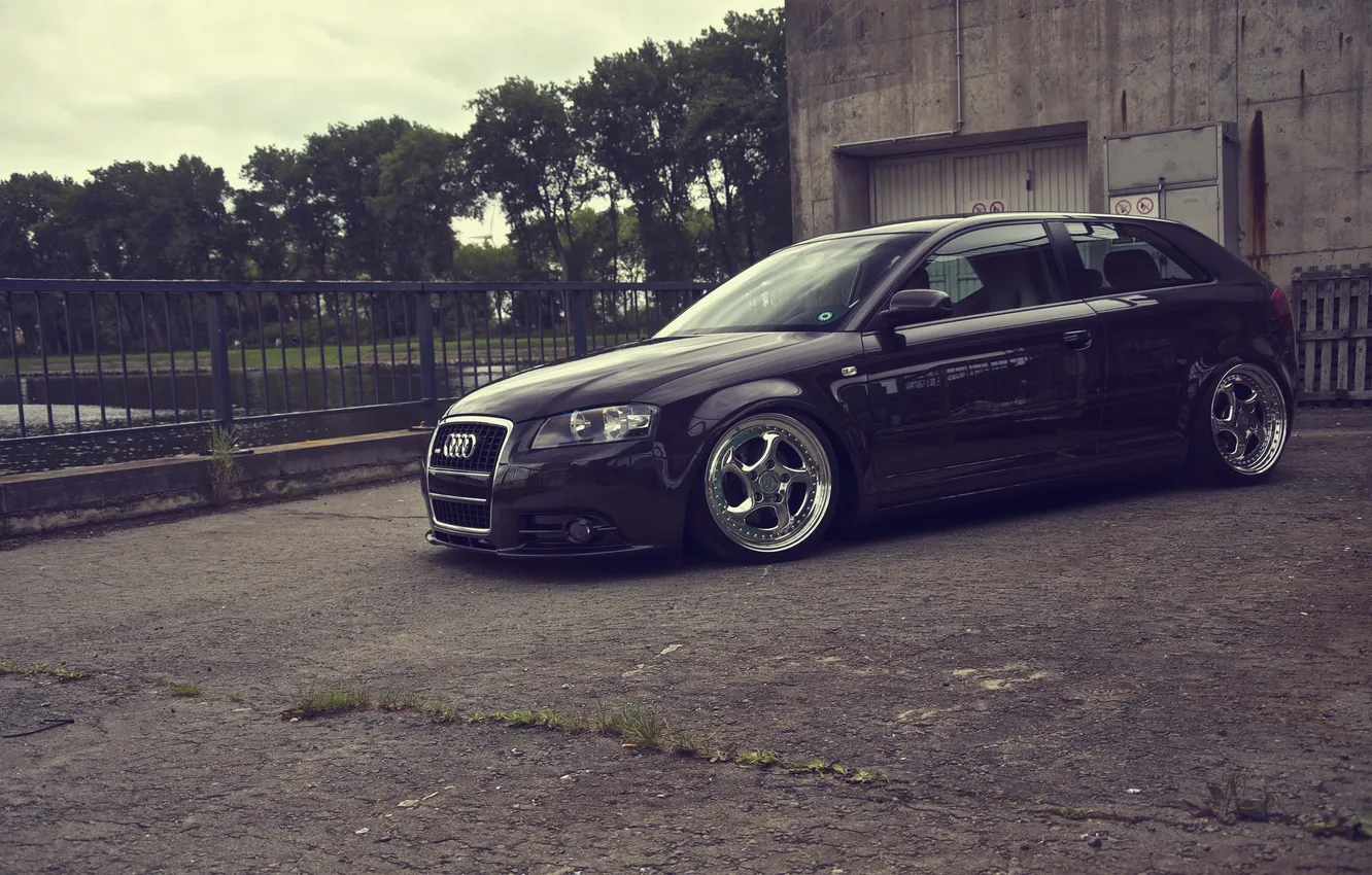 Photo wallpaper Desktop, Audi A3, cars, auto, wallpapers, wallper, Wallpaper HD, cars wall