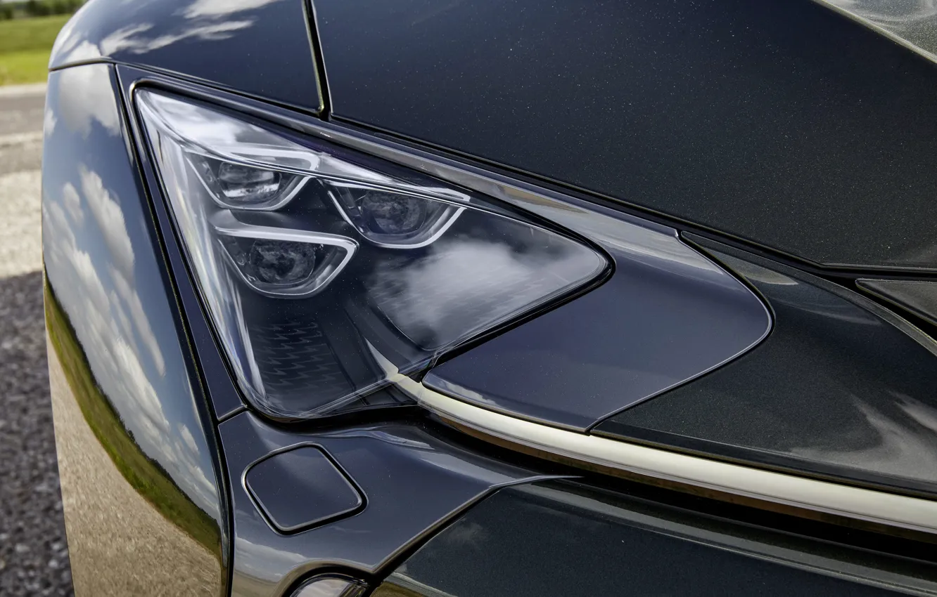 Photo wallpaper headlight, Lexus, before, convertible, 2021, LC 500 Convertible