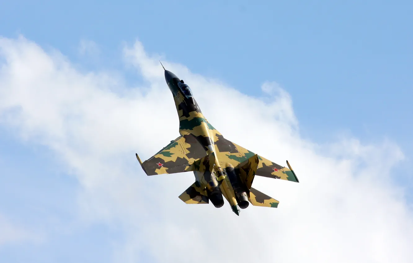 Photo wallpaper the sky, the air, Su35