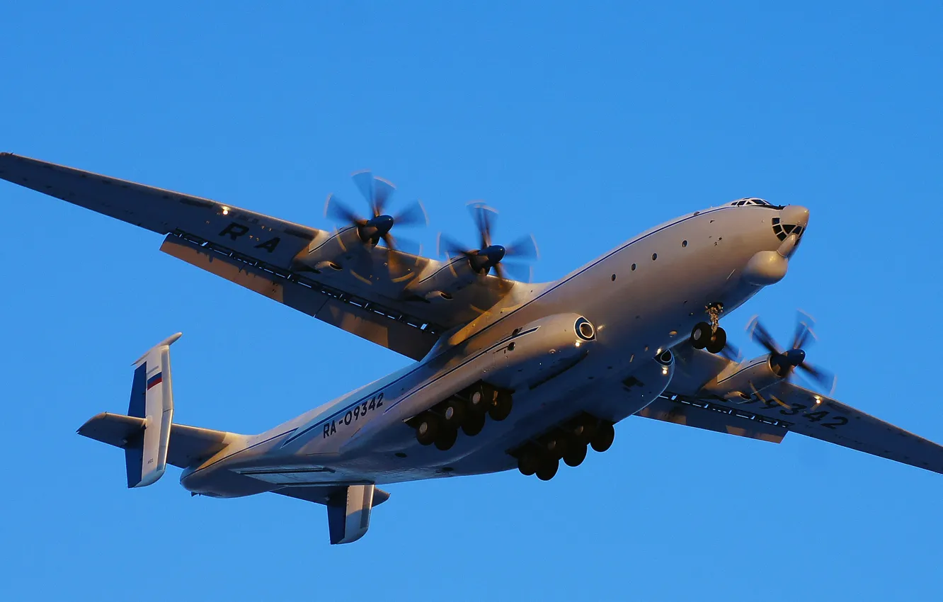 Photo wallpaper Russia, BBC, Antonov, Antey, An-22, Videoconferencing