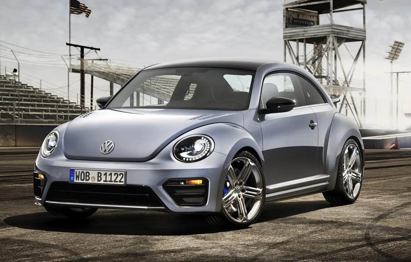 Photo wallpaper Concept, beetle, Volkswagen, tower, the concept, the front, tribune, Volkswagen