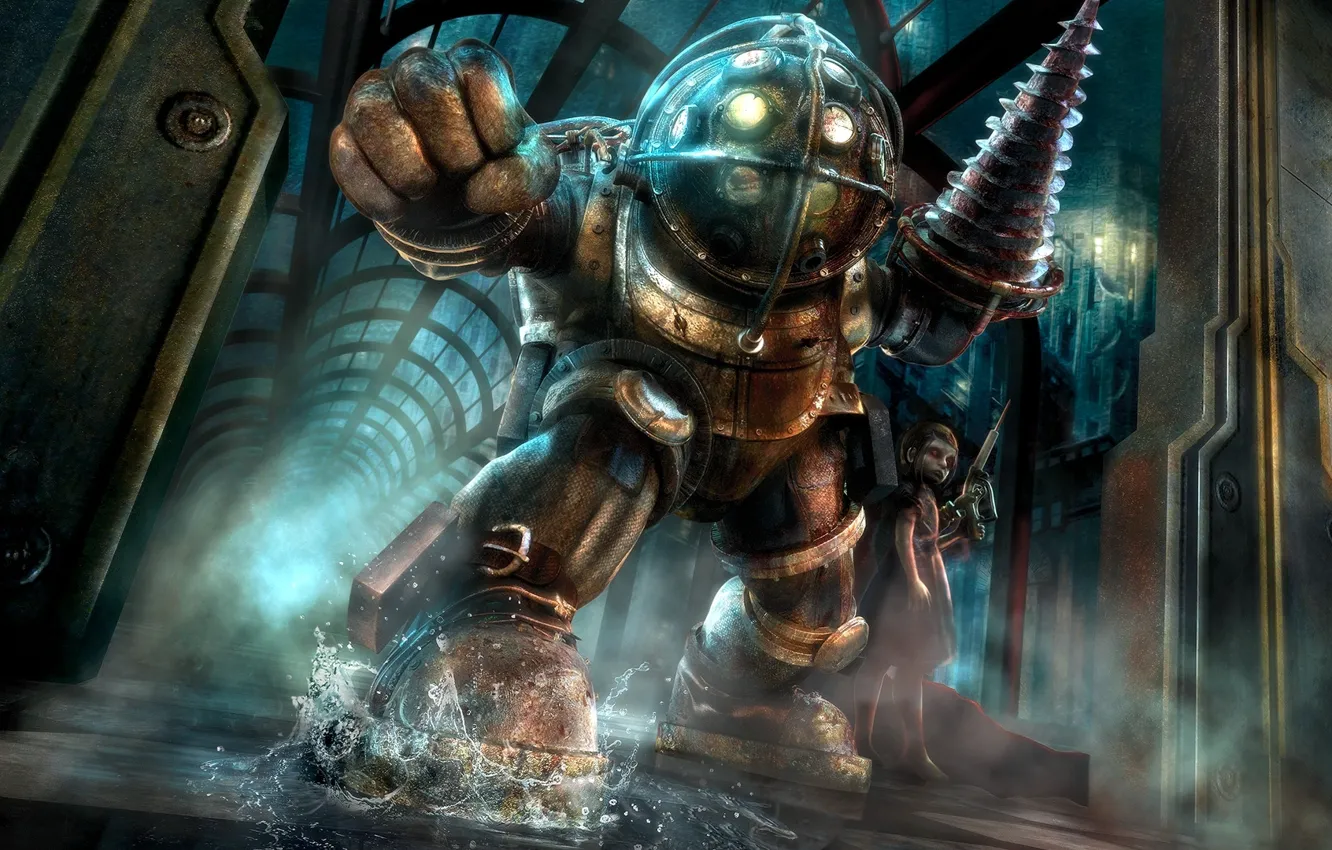 Photo wallpaper bioshock, big, daddy