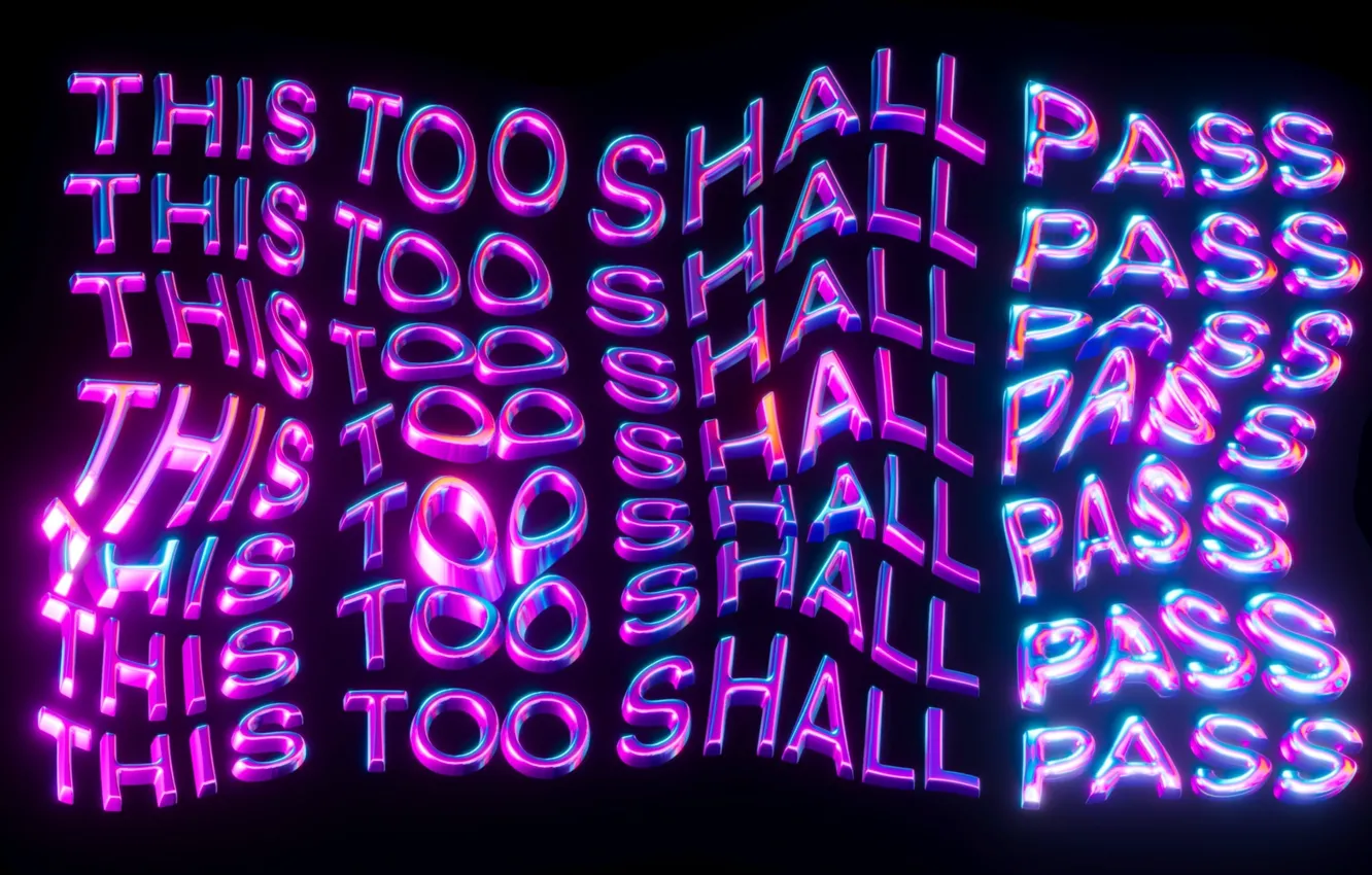 Photo wallpaper text, letters, background, Wallpaper, picture, on the desktop, screen background, This will also pass