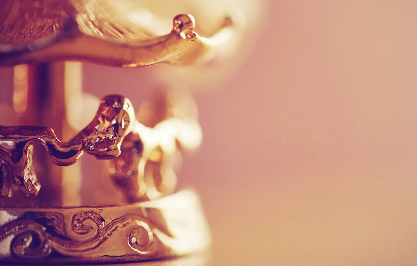 Photo wallpaper metal, background, carousel, souvenir