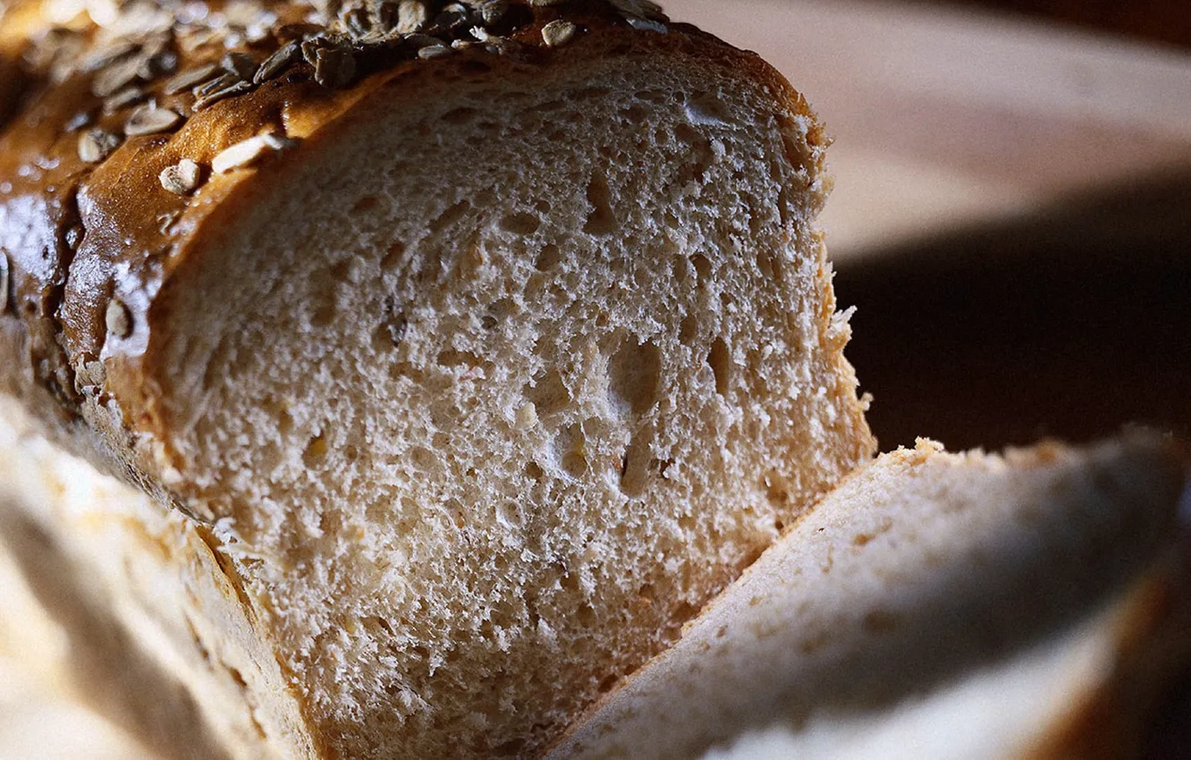 Photo wallpaper bread, bread, loaf