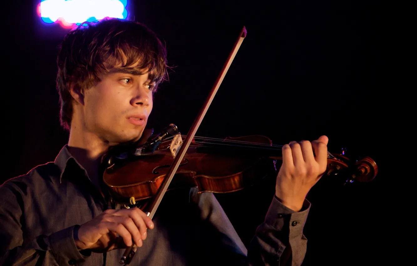 Photo wallpaper violinist, violin, show, Alexander Rybak, Alexander Rybak