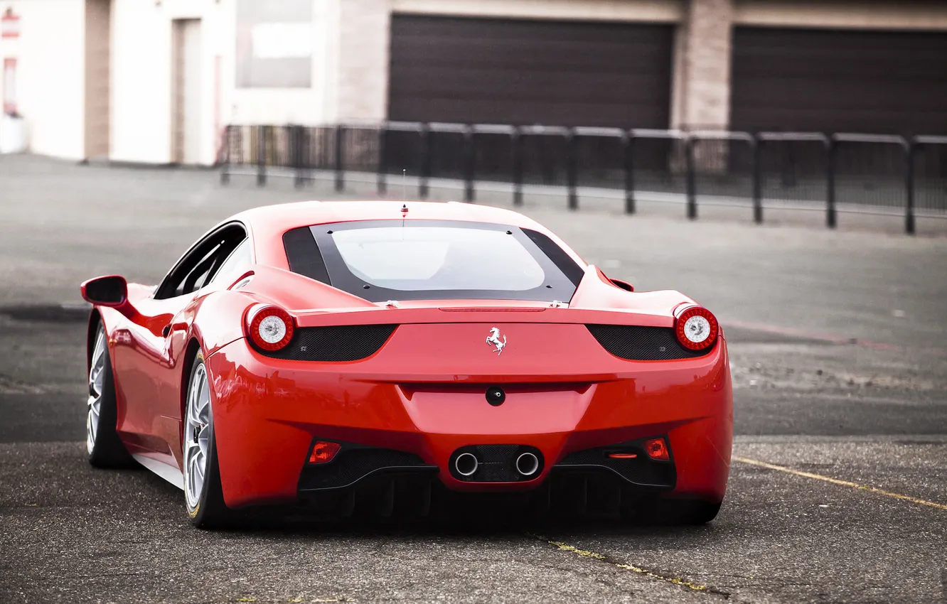 Photo wallpaper Ferrari, 458, Challenge