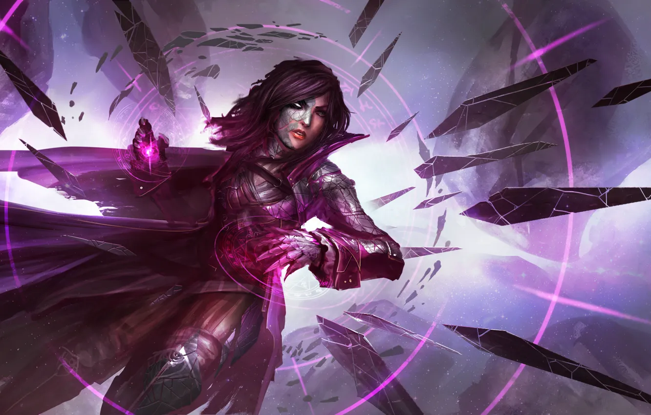 Photo wallpaper magic, stone, art