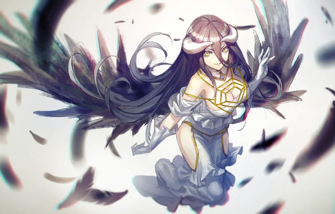 Photo wallpaper Overlord, art, albedo