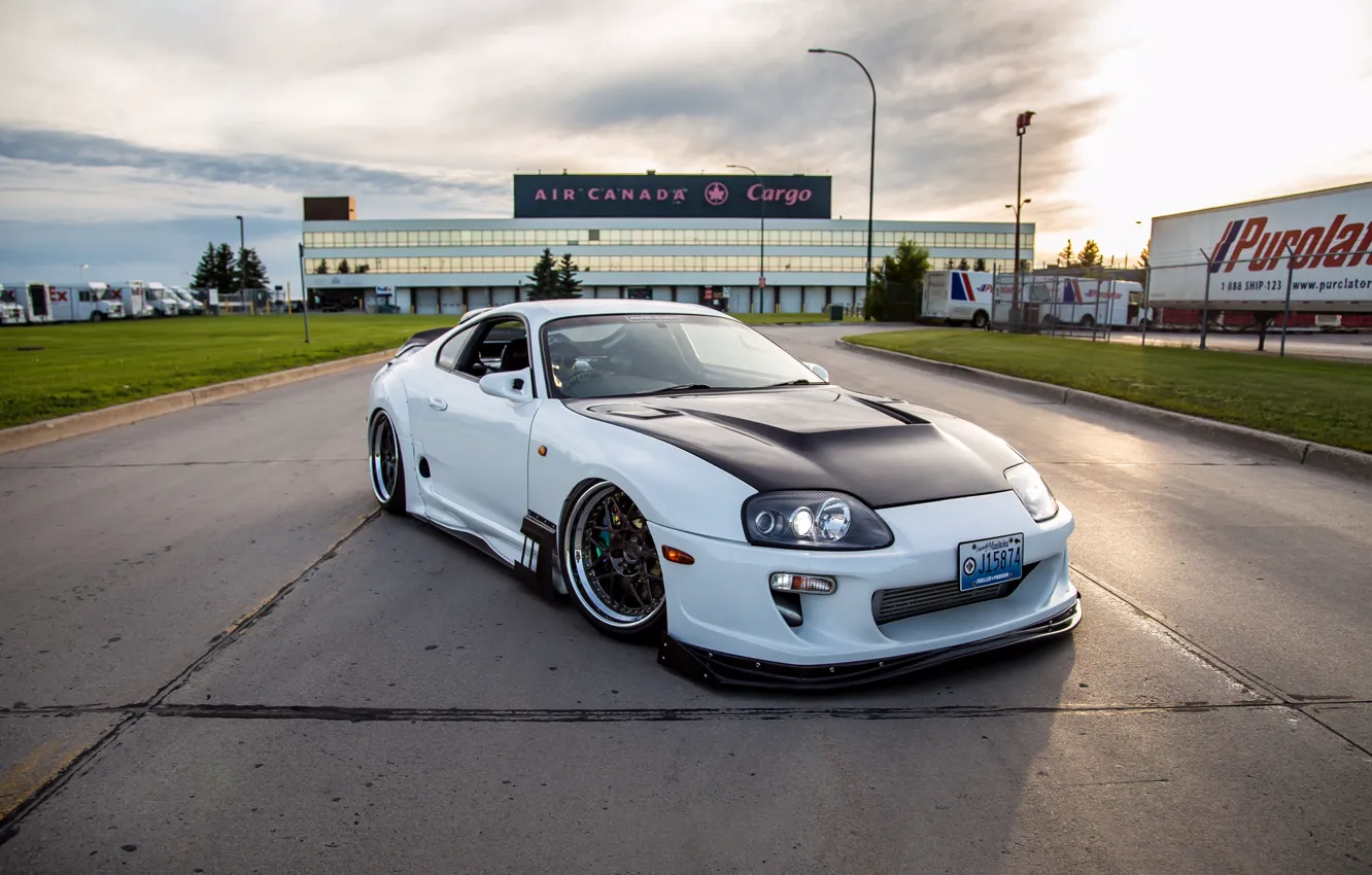 Photo wallpaper wheels, supra, niche, toyot