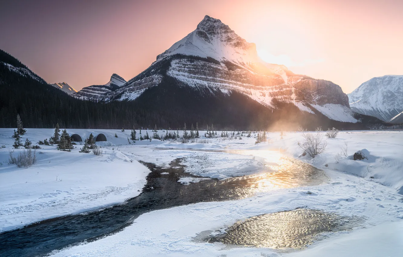 Photo wallpaper Banff National Park, Alberta, Canada