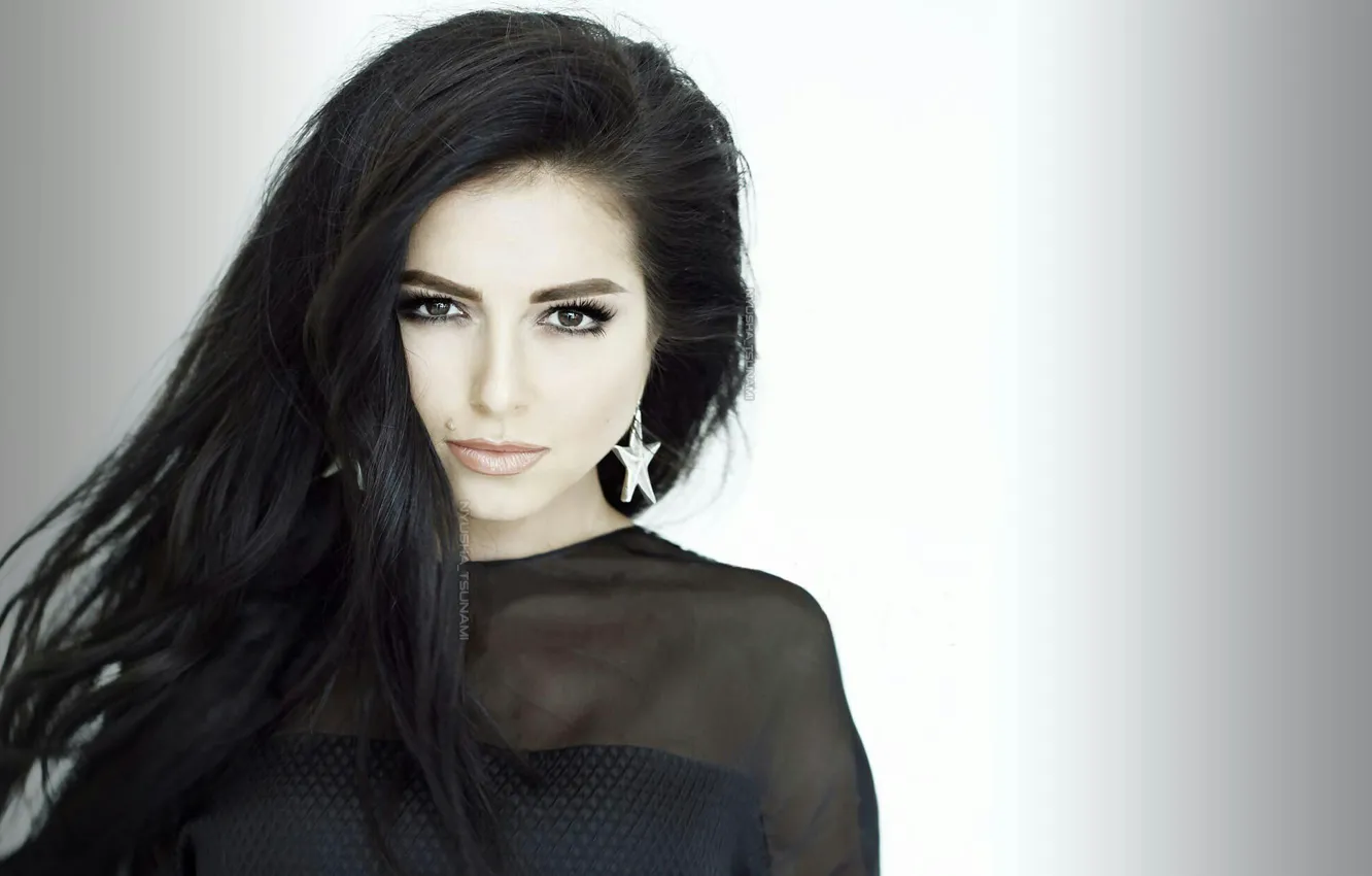 Photo wallpaper look, actress, singer, TV presenter, composer, hair, dancer, Nyusha