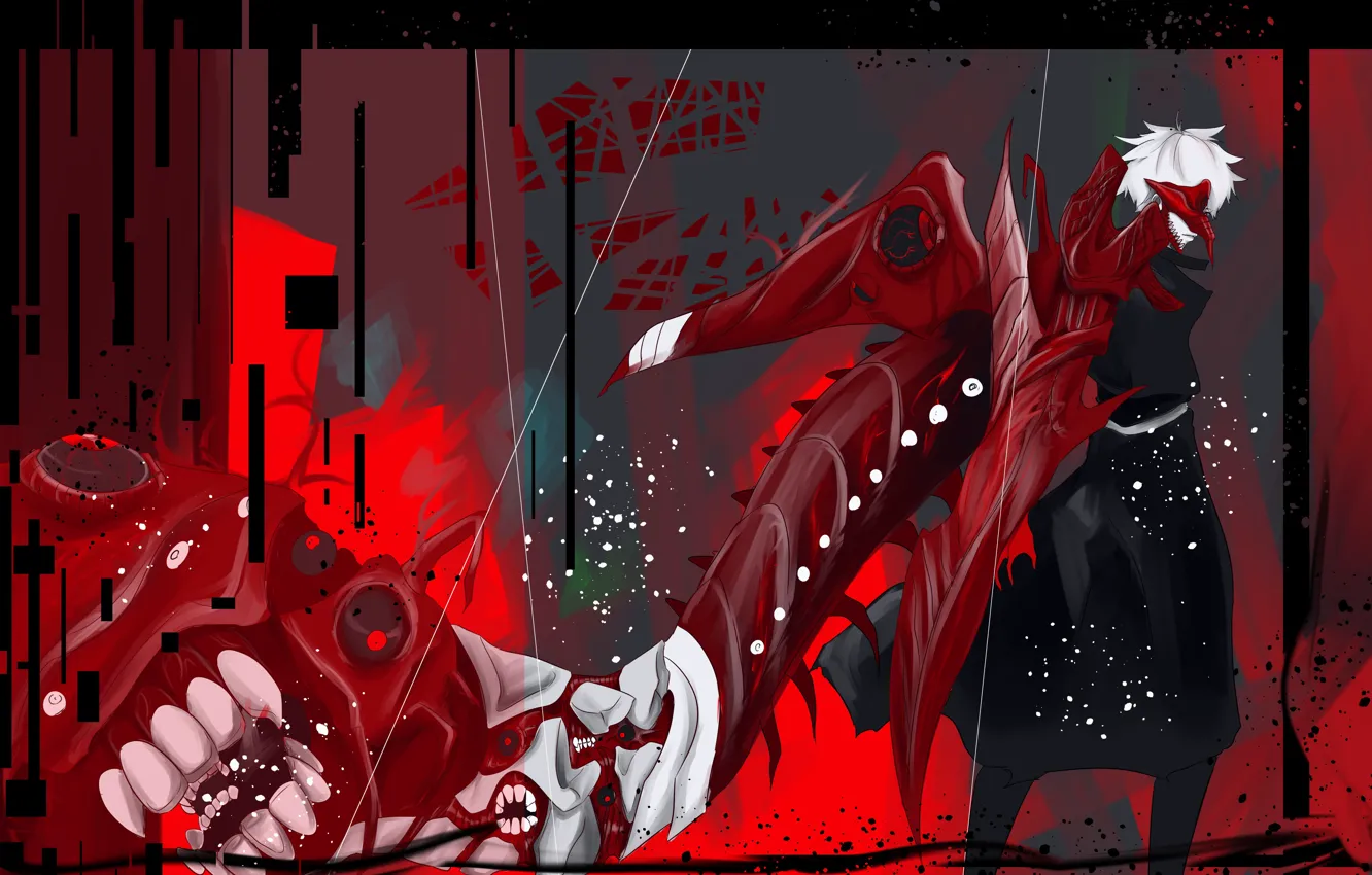 Photo wallpaper mask, guy, The Kaneko Ken, Tokyo Ghoul: Reborn, Tokyo Ghoul RE