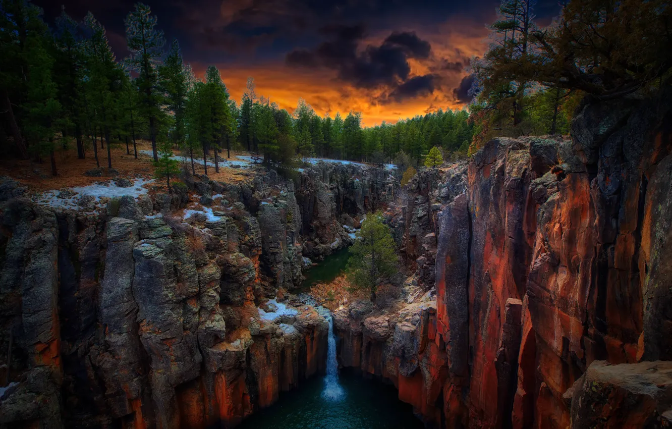 Photo wallpaper United States, Arizona, Sycamore Canyon, Chalender