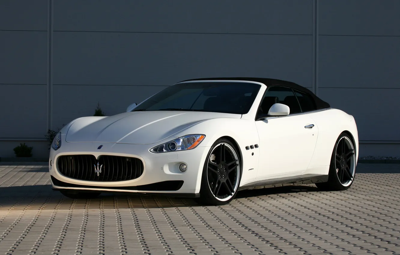 Photo wallpaper Maserati, cars, convertible, cars, Maserati, auto wallpapers, car Wallpaper, auto photo
