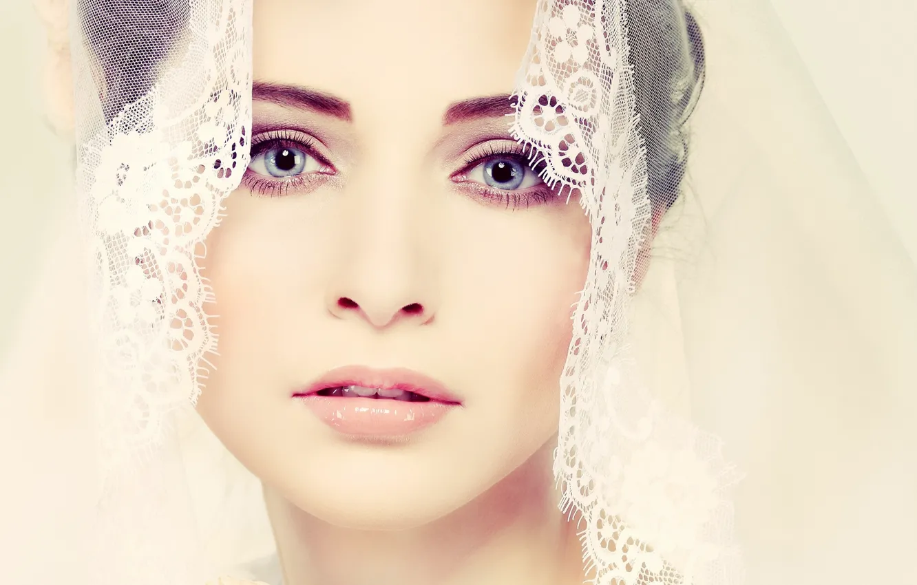 Photo wallpaper veil, wedding dress, Pretty Woman