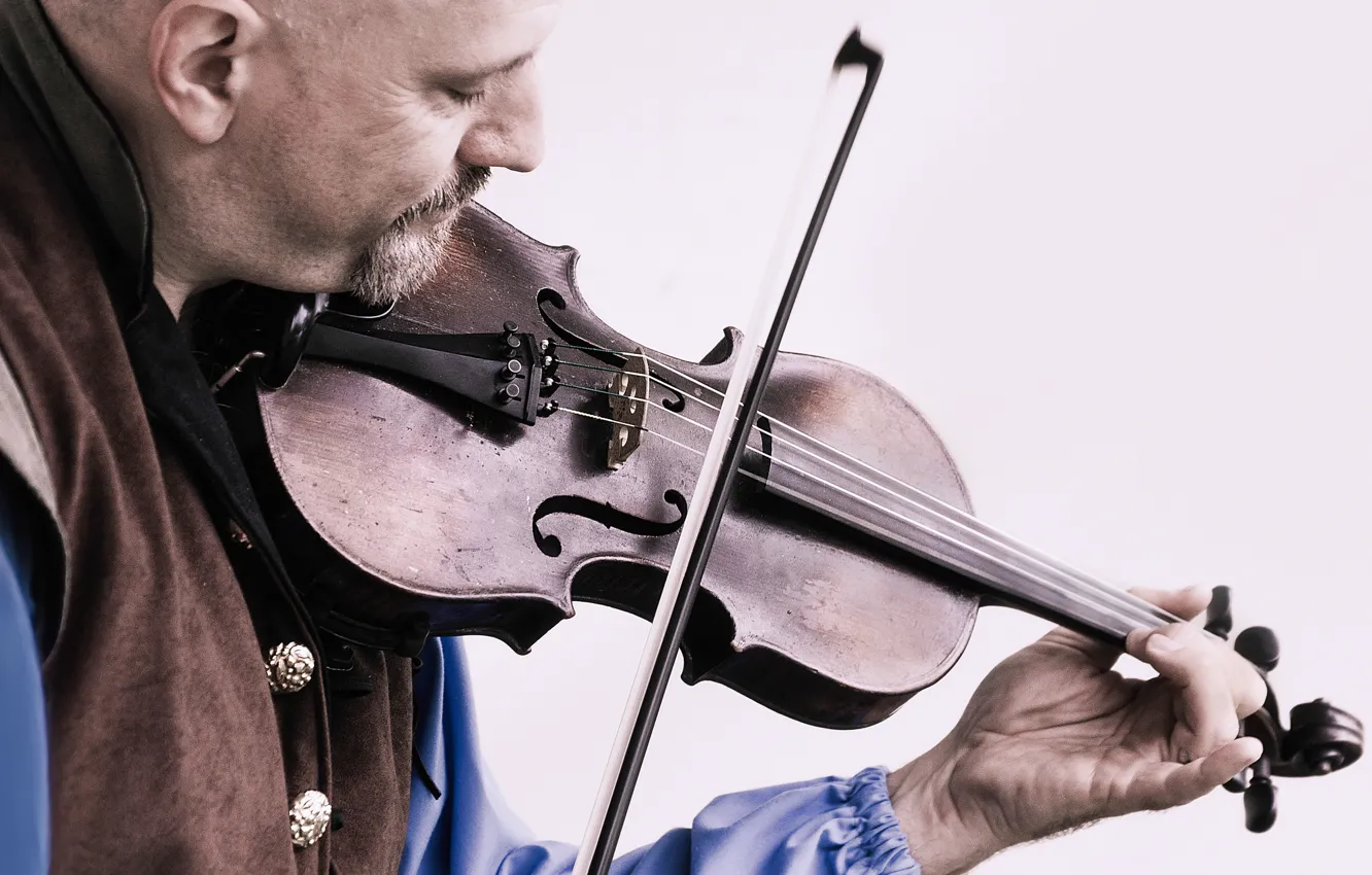 Photo wallpaper music, violin, people