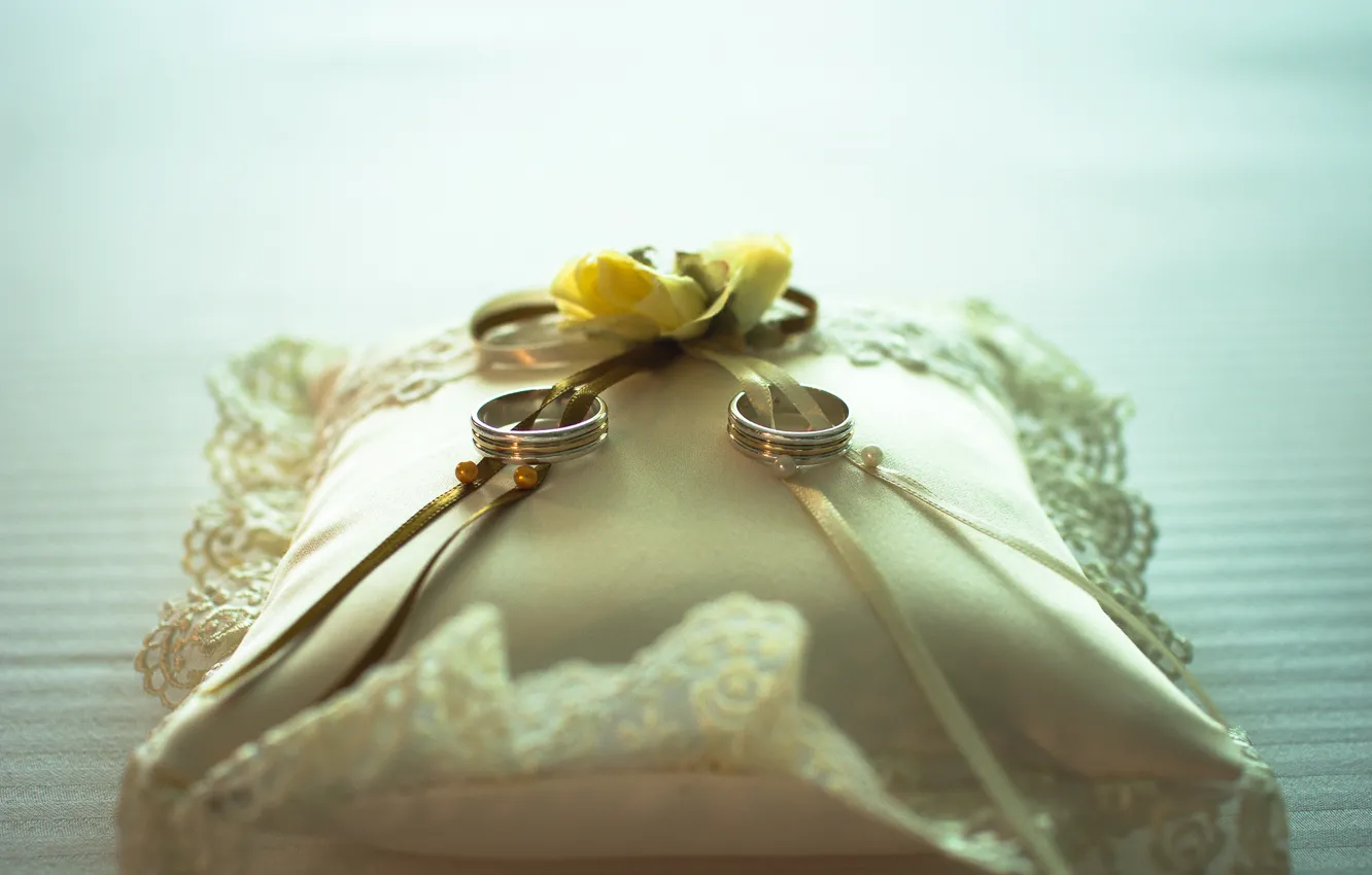 Photo wallpaper ring, wedding, engagement