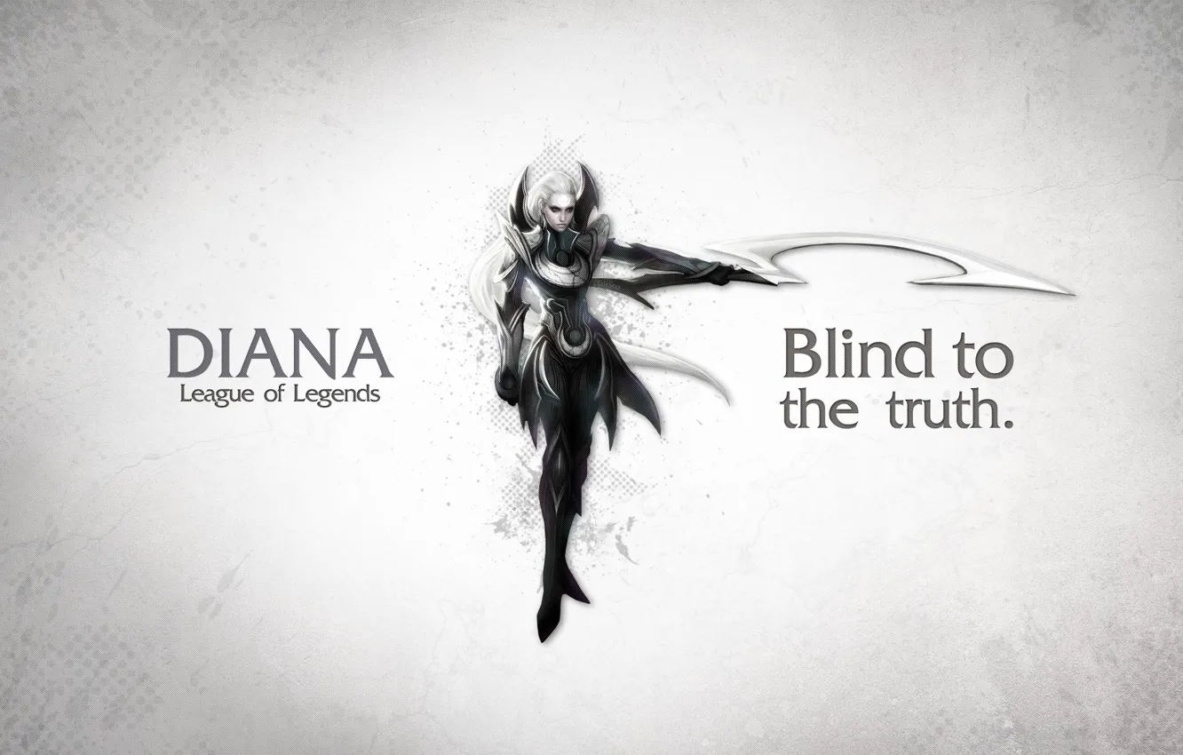 Photo wallpaper Diana, League of Legend, Moon Blade