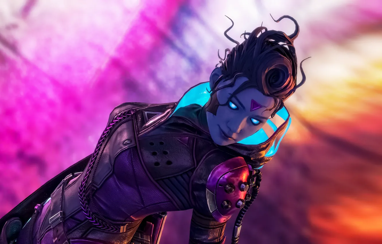 Photo wallpaper Wraith, Apex Legends, apex legends art