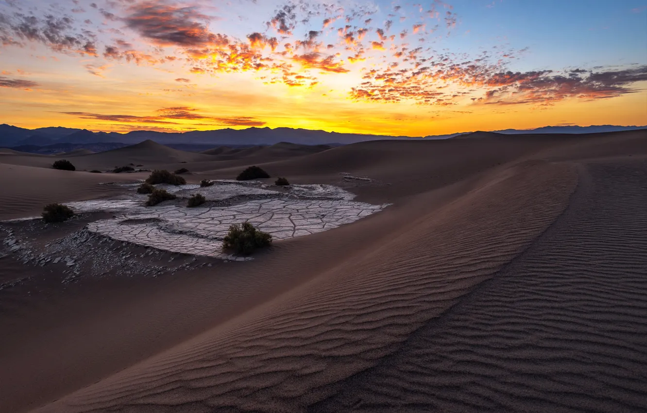 Wallpaper United States, California, Wrinkles in Time, Beatty Junction