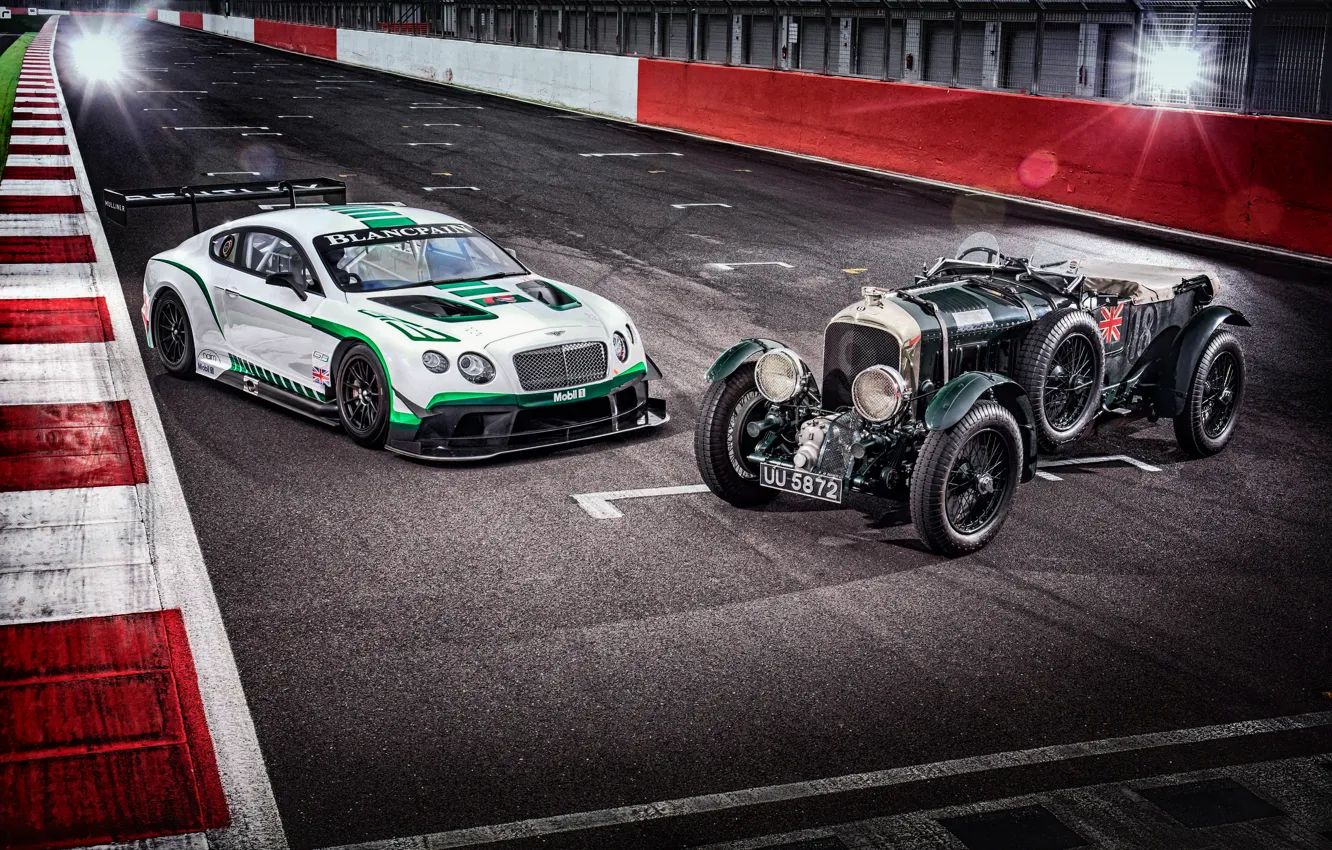 Photo wallpaper Bentley, Continental, GT3, Bentley, continental