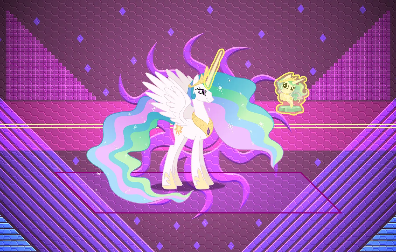 Photo wallpaper horse, beauty, My Little Pony