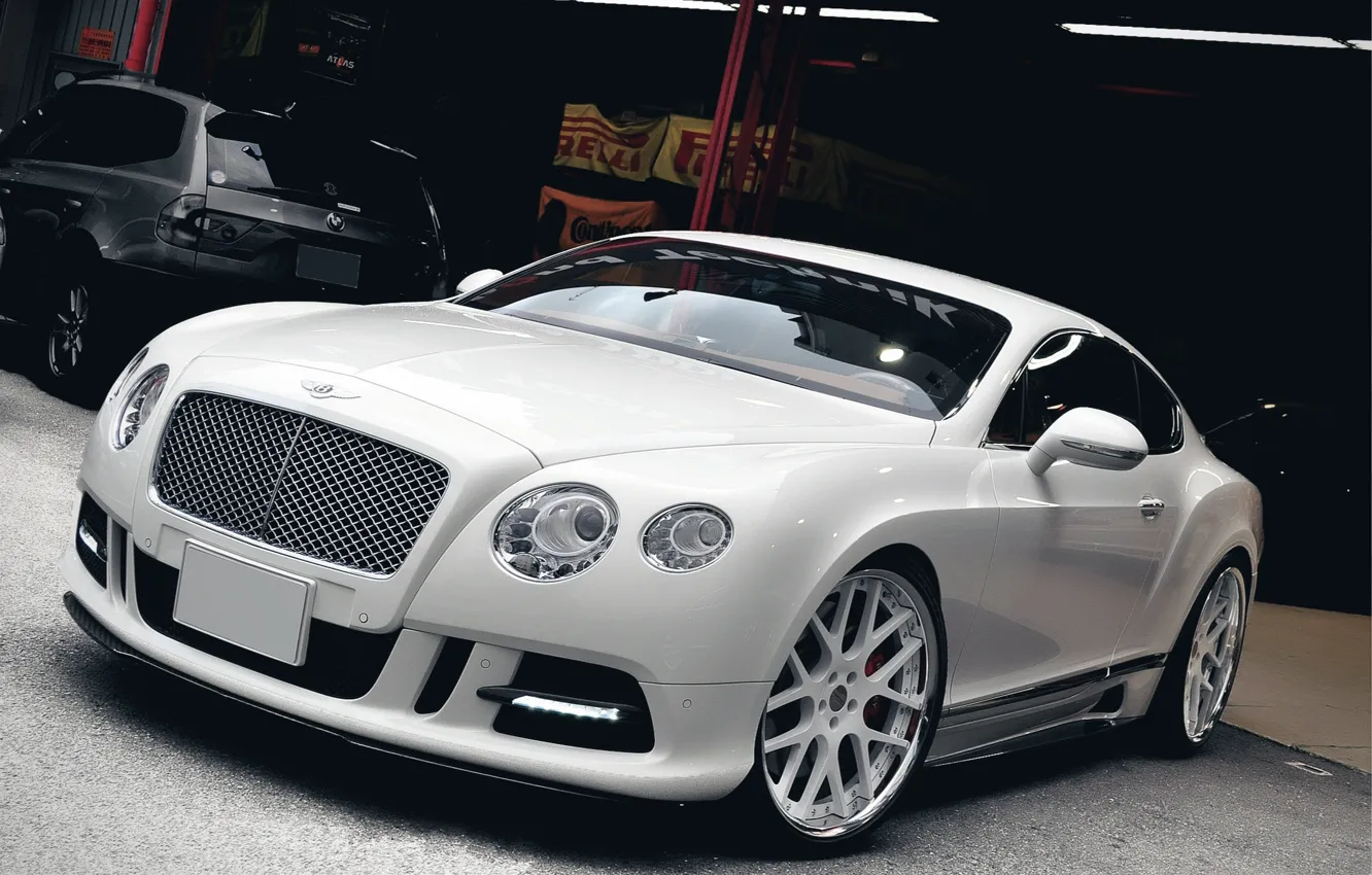 Photo wallpaper Auto, Bentley, Tuning, Machine, Garage