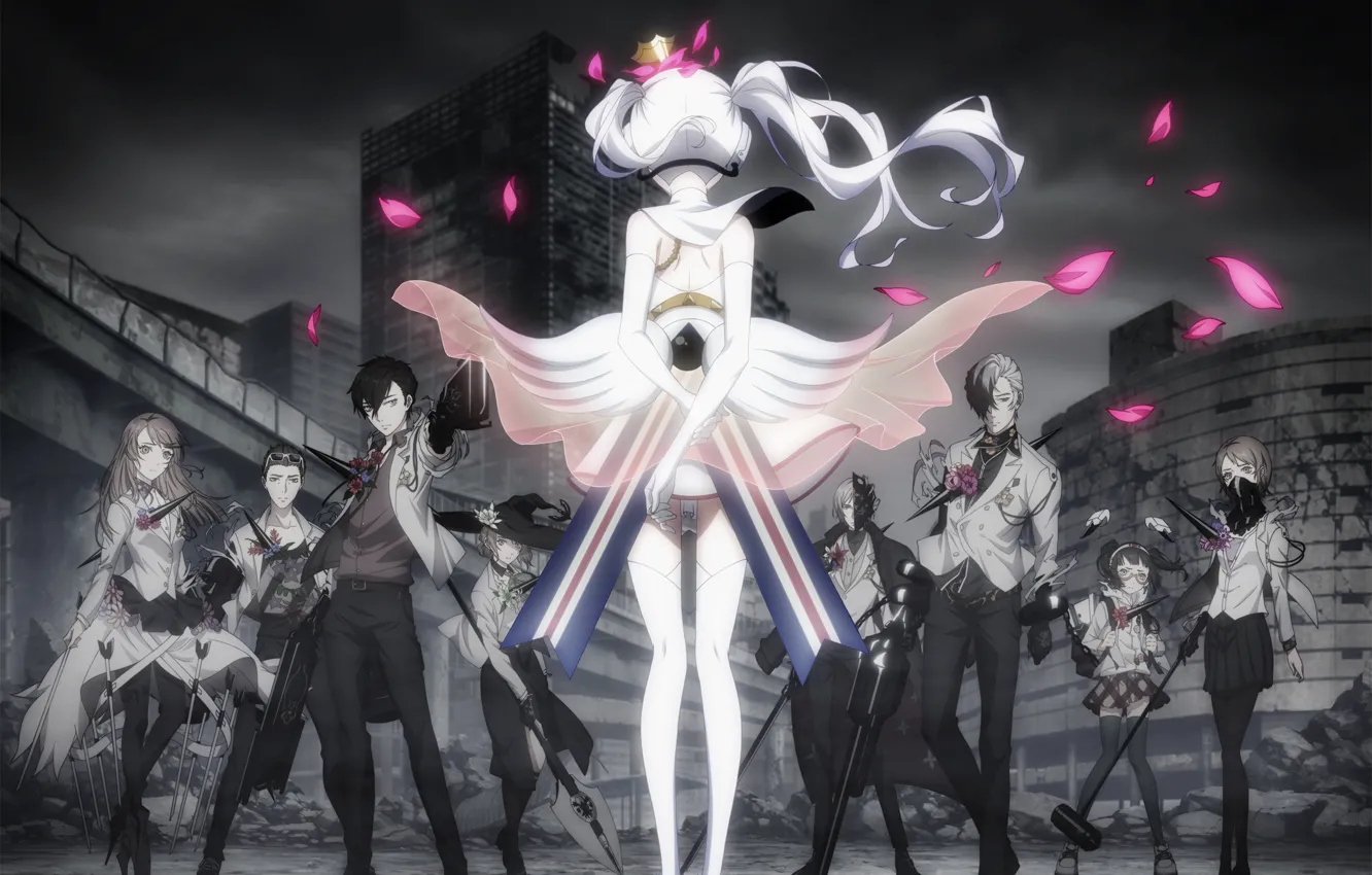 Photo wallpaper weapons, anime, art, characters, Caligula