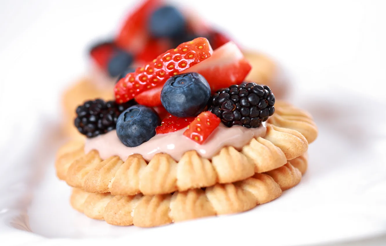 Photo wallpaper food, cookies, sweet