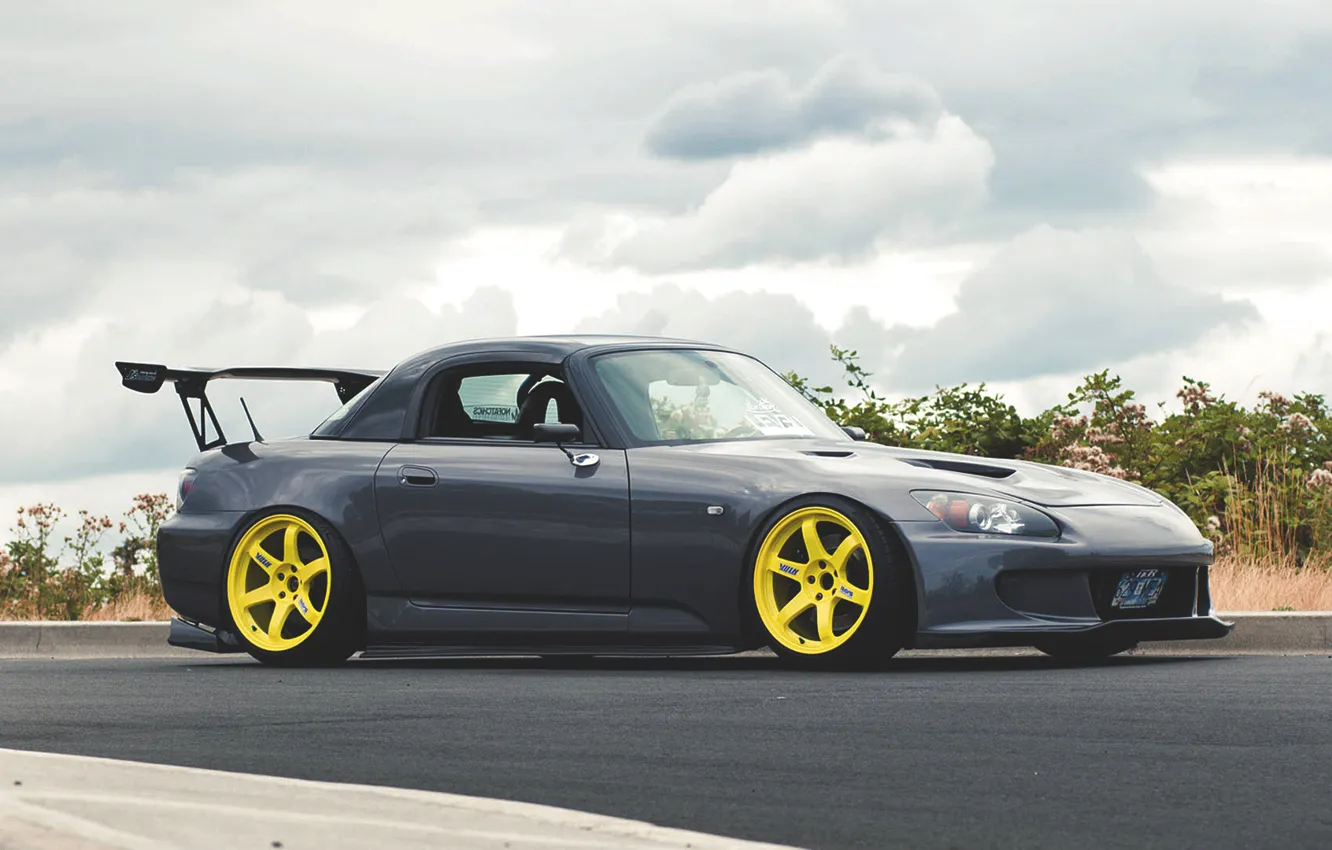 Photo wallpaper honda, Honda, roadster, hardtop, s2000