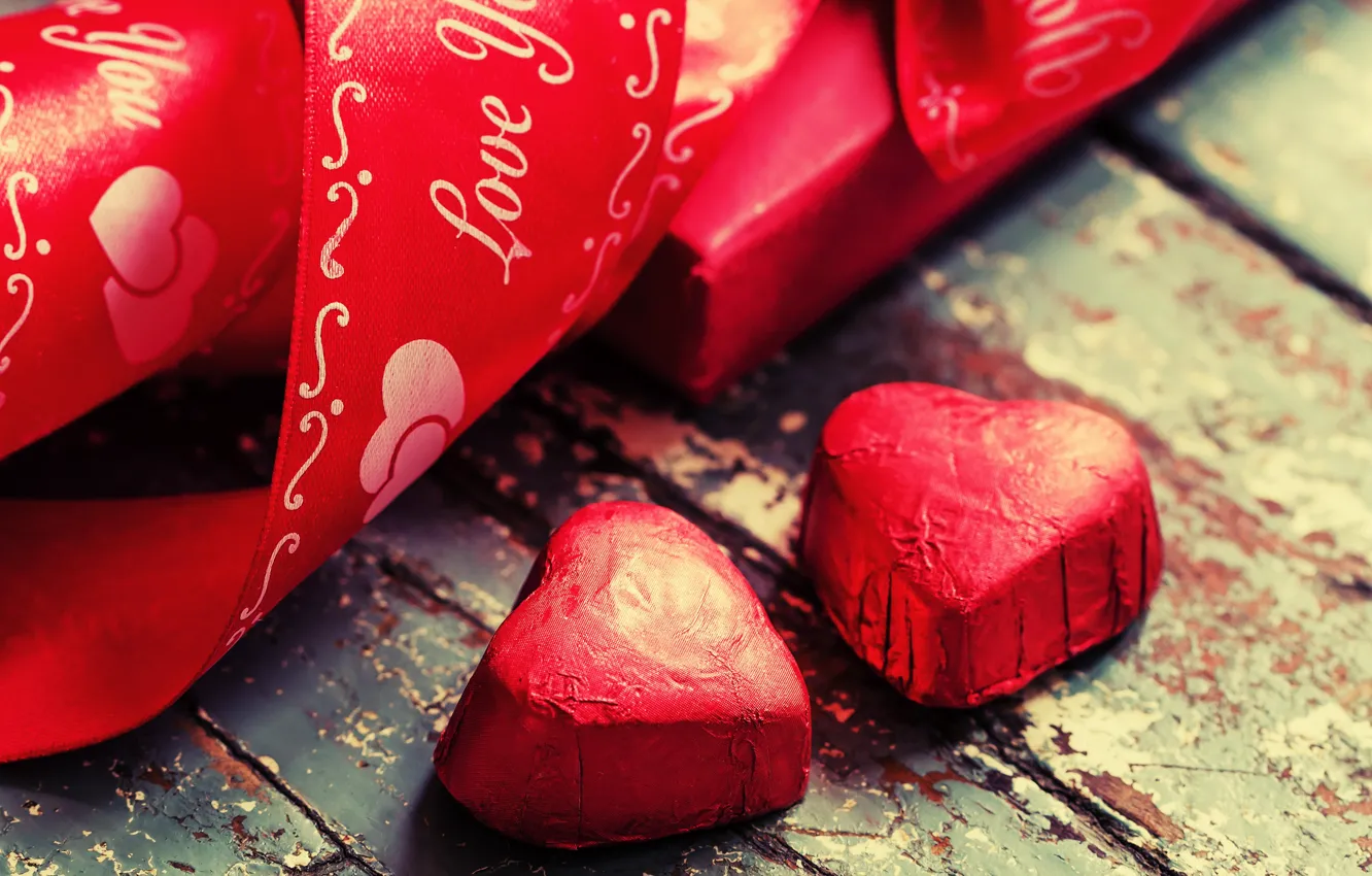 Photo wallpaper love, heart, valentine's day