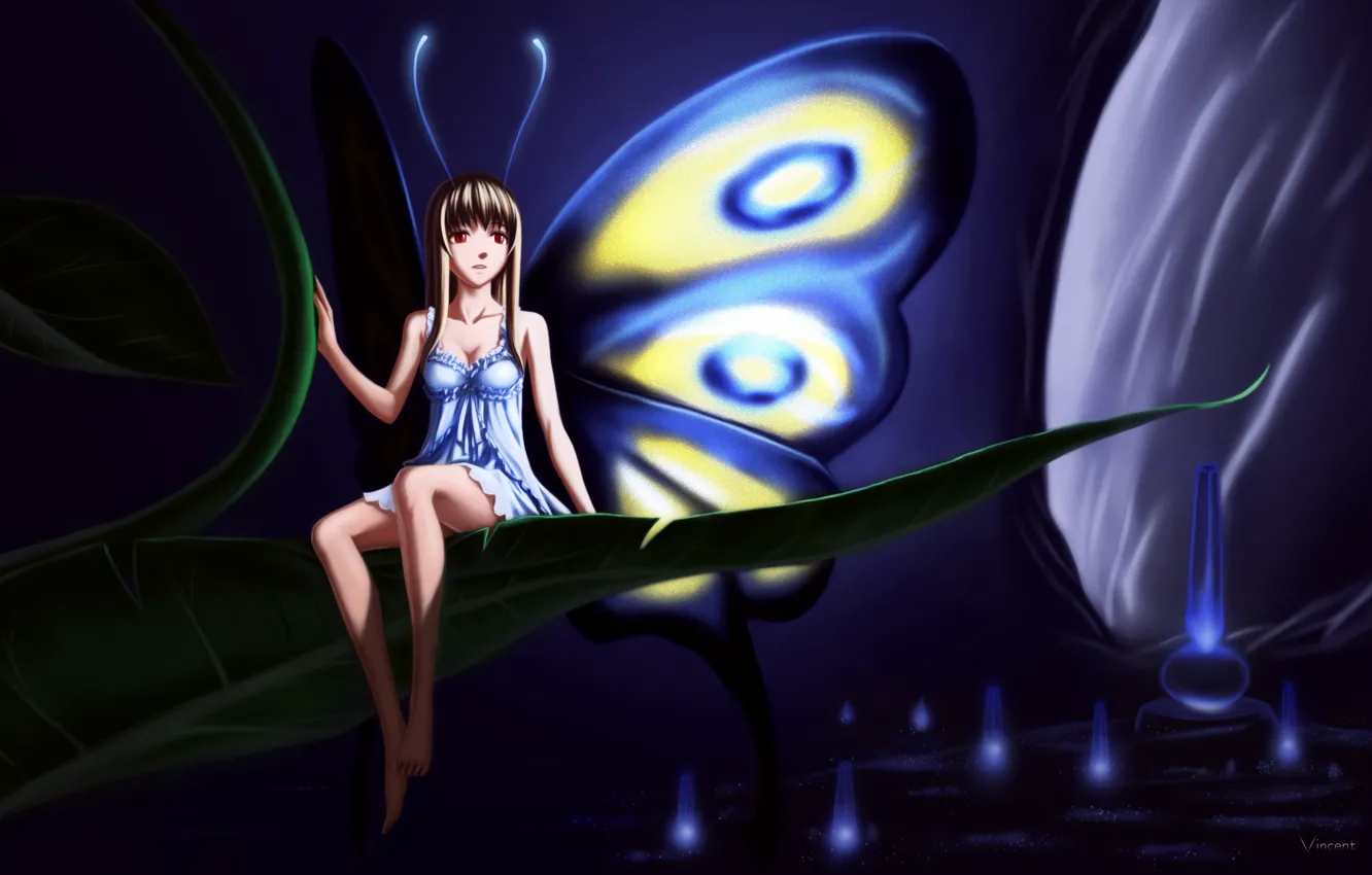 Photo wallpaper anime, fairy, Vincent