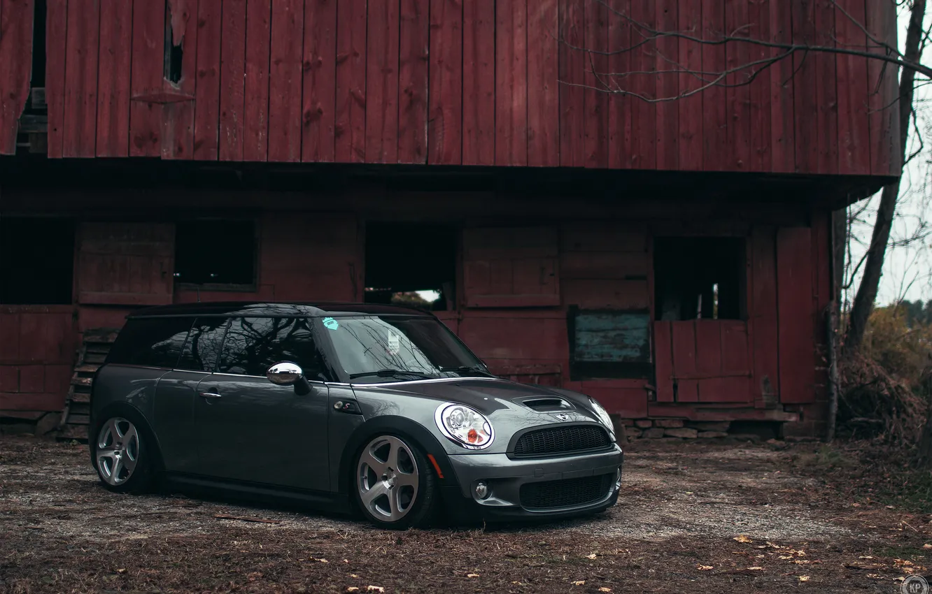 Photo wallpaper Mini, mini, Mini Cooper, tuning, Cooper, stance, Cooper S