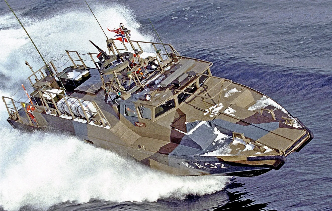 Photo wallpaper race, boat, speed
