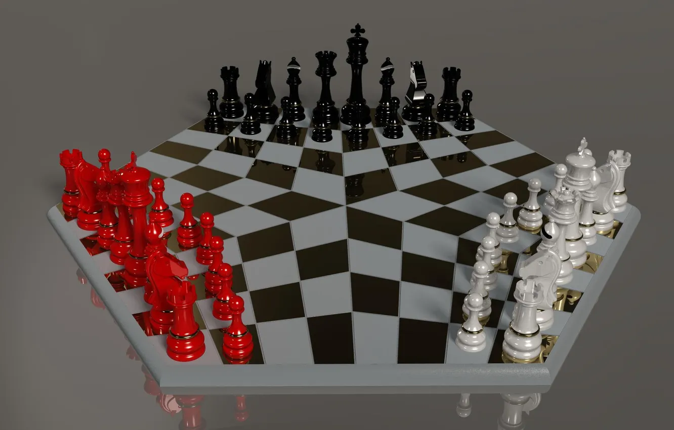 Photo wallpaper chess, good, Best