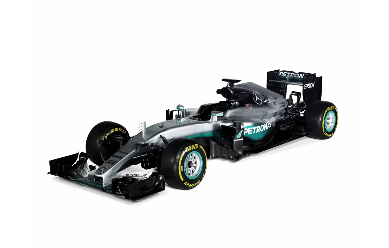 Photo wallpaper white background, formula 1, Mercedes, the car, Mercedes, Formula 1, AMG, W07