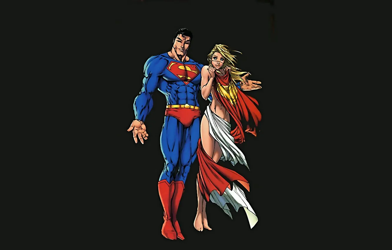 Photo wallpaper alien, Superman, hero, DC Comics, Supergirl, yuusha, super hero, Kal-El