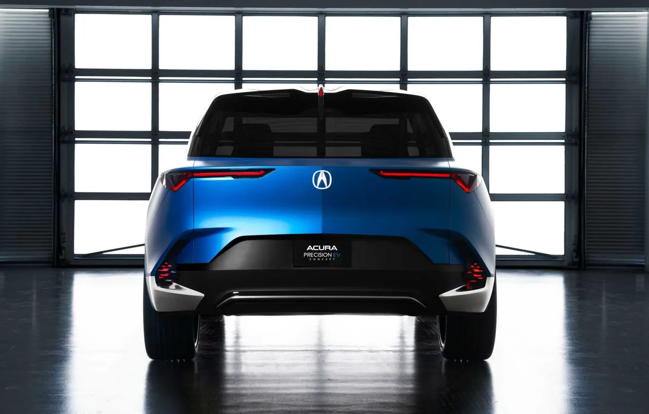 Photo wallpaper rear view, Acura, Acura Precision EV, Precision EV
