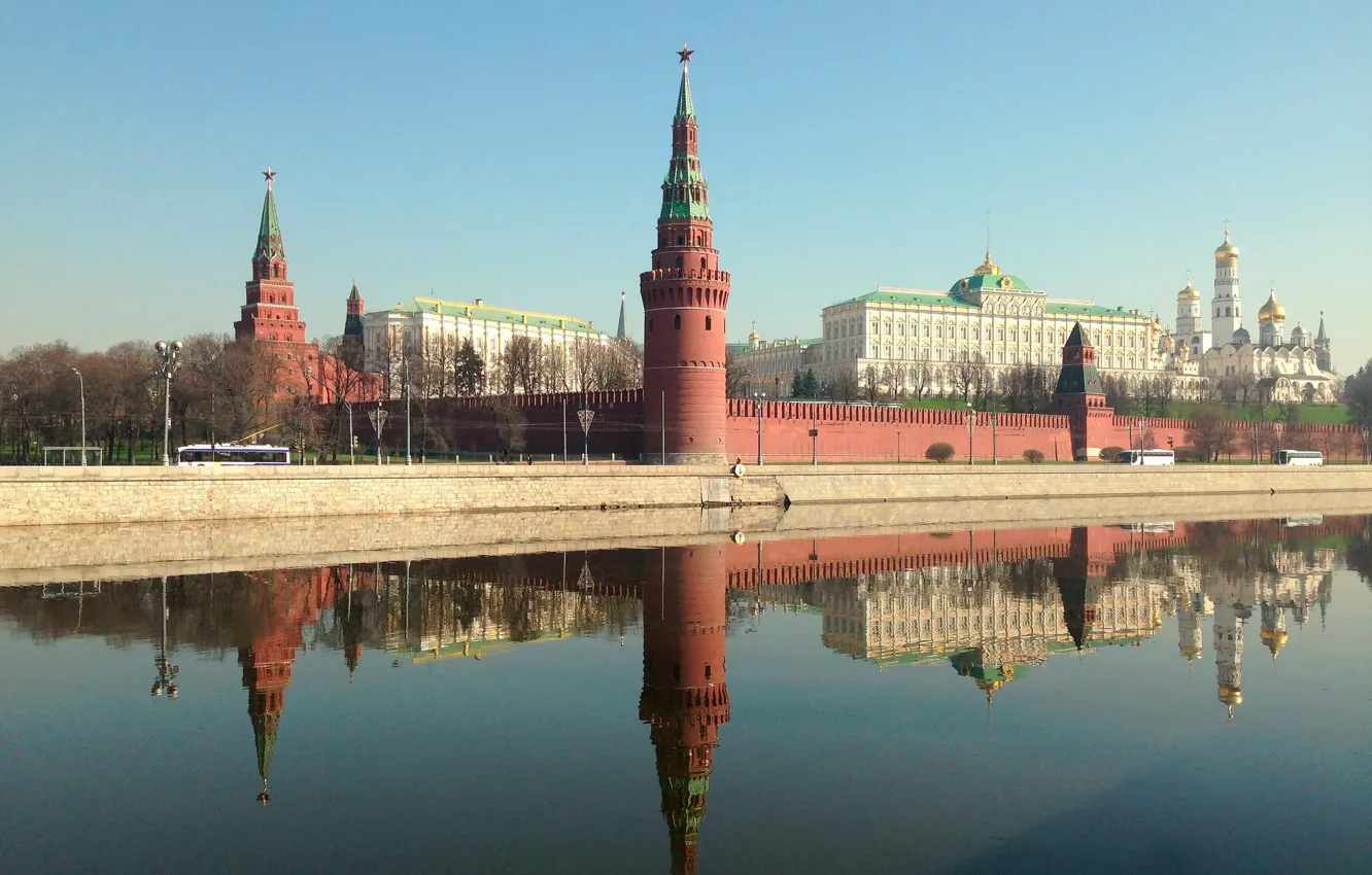 Photo wallpaper Moscow, The Kremlin, Russia, capital