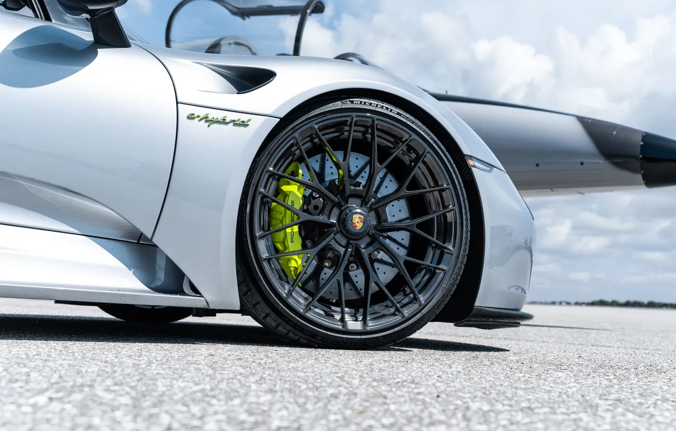 Photo wallpaper Porsche, Spyder, 918