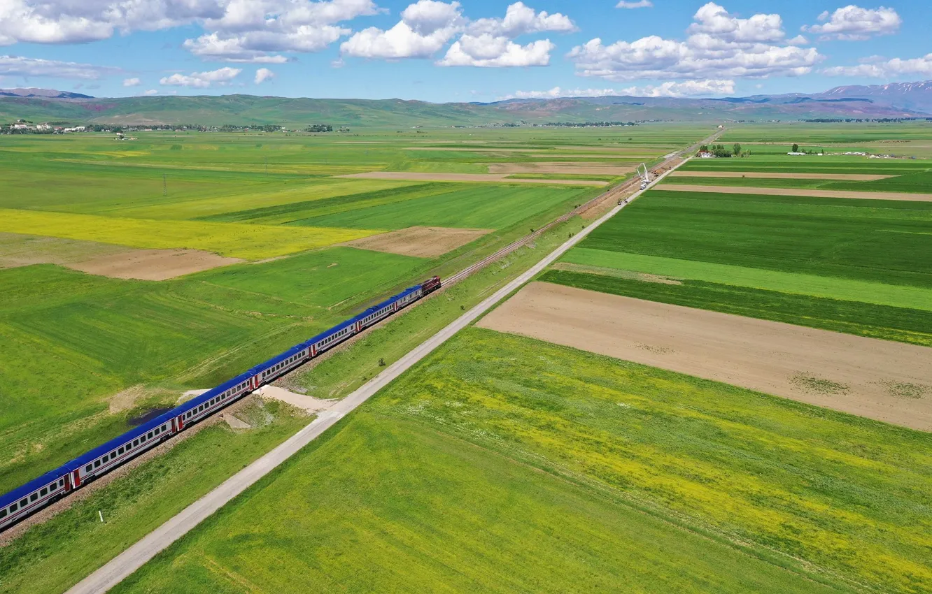 Photo wallpaper train, railways, TCDD, State Railways of the Republic of Turkey