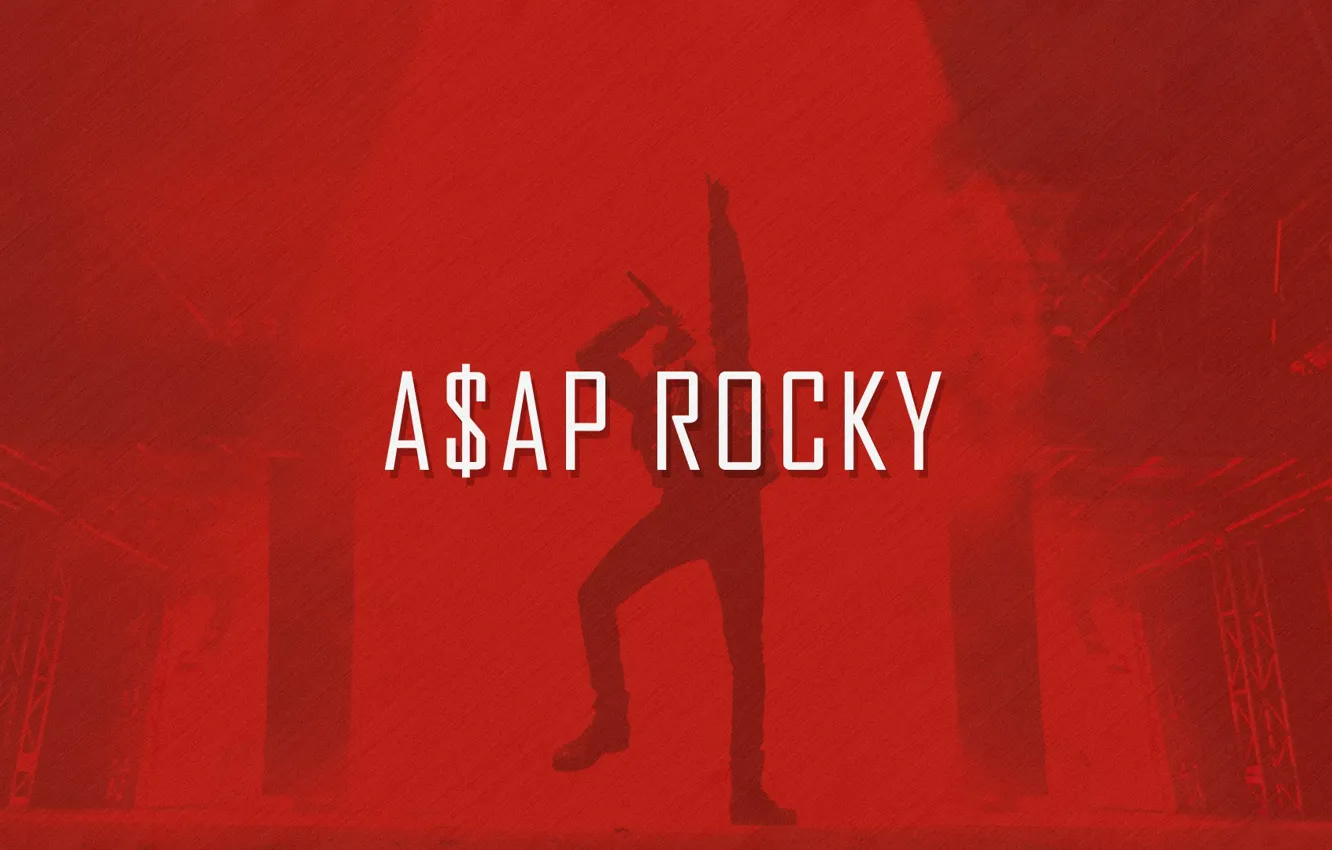 Photo wallpaper music, asap, a$ap rocky, asap rocky