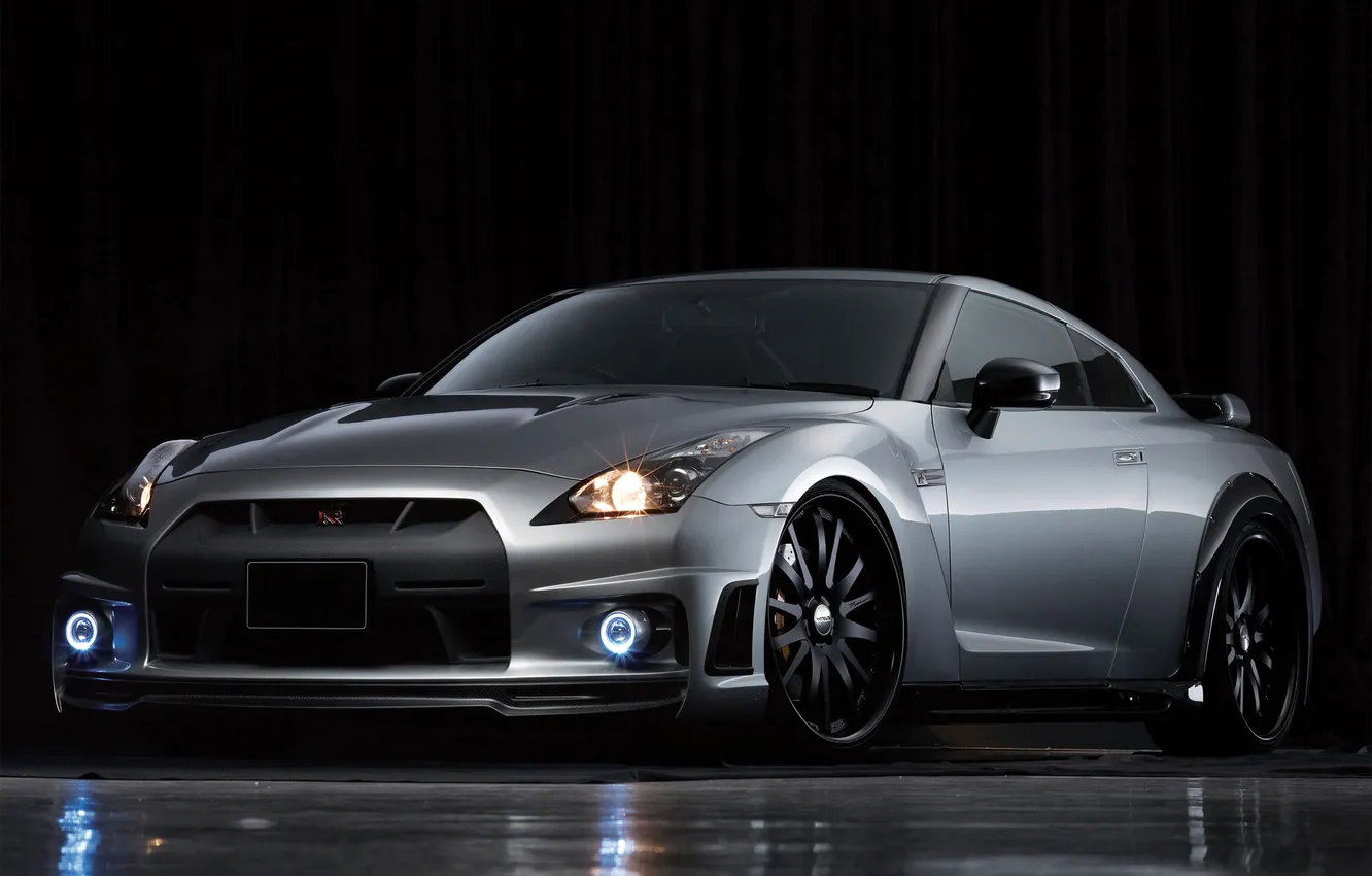 Photo wallpaper Nissan, GT-R, R35